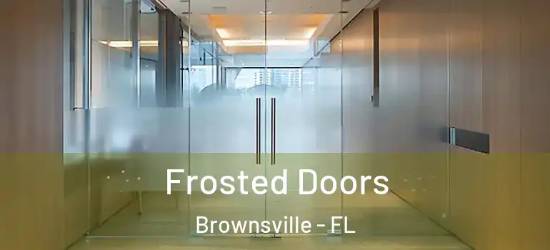  Frosted Doors Brownsville - FL