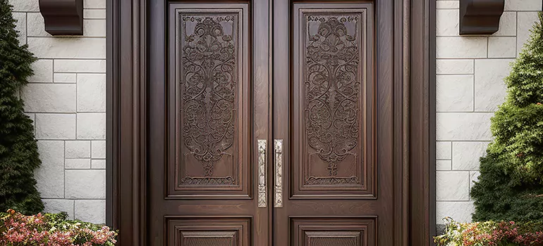 Double Front Doors in Brownsville, FL