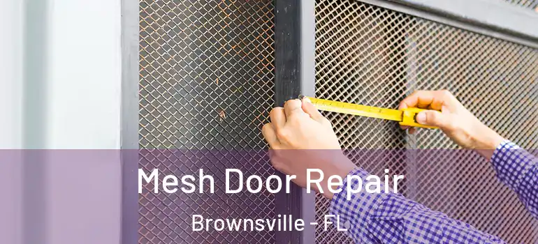  Mesh Door Repair Brownsville - FL
