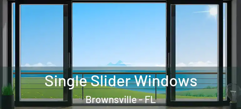  Single Slider Windows Brownsville - FL