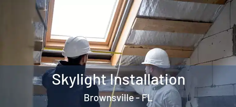  Skylight Installation Brownsville - FL