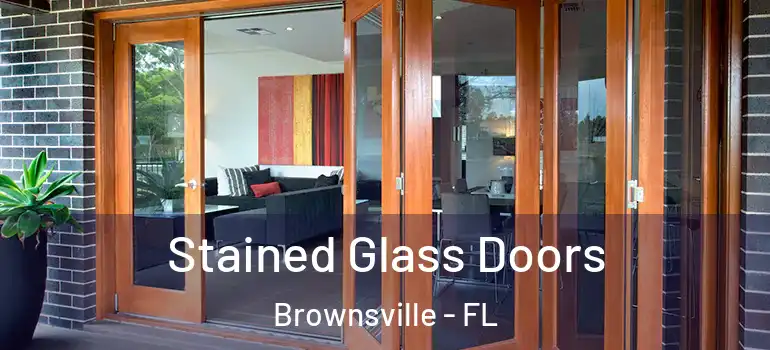  Stained Glass Doors Brownsville - FL