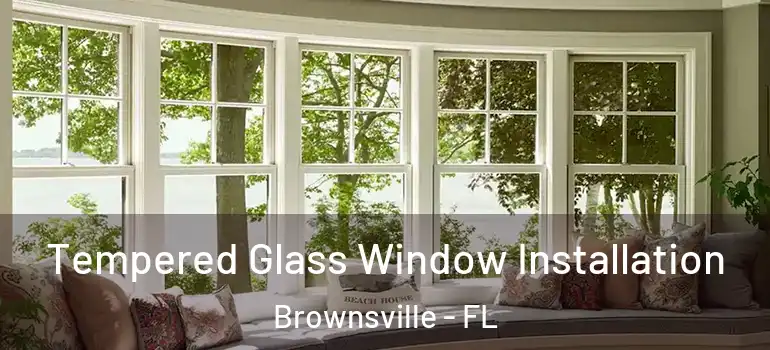  Tempered Glass Window Installation Brownsville - FL